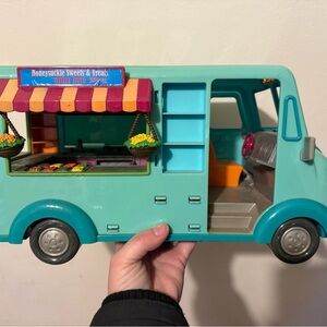 Honeysuckle Sweets & Treats Teal Play Food Truck Toy